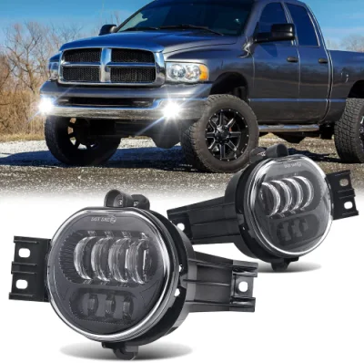 Acessórios do carro led nevoeiro condução lâmpada drl luz de circulação diurna para dodge ram 1500 2500 3500 2002 2003 2004 2005 2006 2007 2008