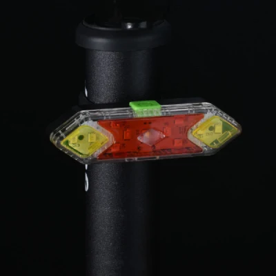 Luzes traseiras de aviso noturno para ciclismo, lâmpada de longa duração, luz traseira de bicicleta à prova d'água, recarregável por usb, luzes traseiras para mountain bike wbb18313